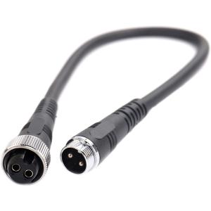 電動リール用 延長ケーブル 40cm 2芯 2穴