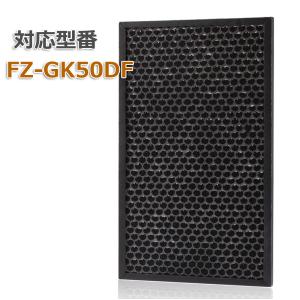 加湿空気清浄機用 FZ-GK50DF 脱臭フィルター 交換用 非純正 SHARP(シャープ)互換品｜dorarecoya