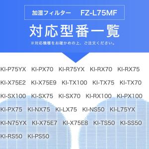 シャープに使える FZ-L75MF 加湿フィル...の詳細画像1