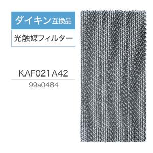 ダイキン互換品 光触媒フィルター エアコンフィルター KAF021A42 エアコン用交換フィルター (枠なし) 99a0484 エアコン フィルター 交換フィルター｜dorarecoya