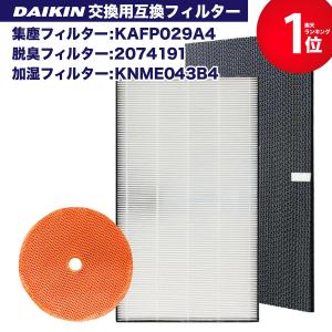ダイキンに使える 集塵フィルター KAFP029A4 脱臭フィルター 2074191 knme043b4 加湿空気清浄機