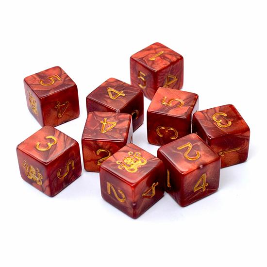 単品6面×1個◆エルダーダイス クトゥルフ神話【クトゥルフ】ELDER DICE