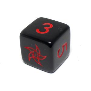 単品6面×1個◆エルダーダイス【神話・エルダーサイン／ドゥームエディション】ELDER DICE／ED6A0D｜dorataco