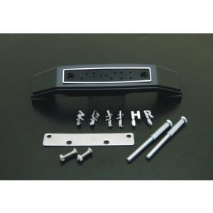 ゼファー750/400/400χ フォークカバーエンブレム(文字：ZEPHYR 本体：黒)ステー付き