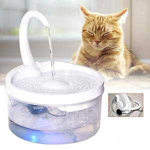 ペット給水器 猫 犬 水 水飲み器 自動給水器 みずのみ 自動 2L大容量 犬猫循環式自動給水器 超静音 省エネルギー低消費電力 ネコ用給水