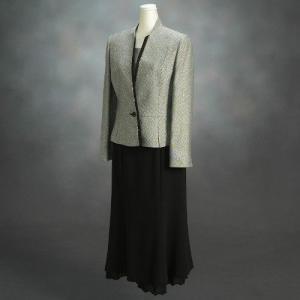 カラーフォーマルドレス　アウトレット品　セットアップスタイル2点セット　フォーマルセレモニーに最適　サイズ９号、１１号、１３号、１５号