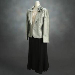 カラーフォーマルドレス　アウトレット品　インナー付きセットアップ3点セット　フォーマルセレモニーに最適　サイズ９号、１１号、１３号