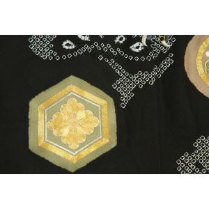 七五三 3歳 男児 正絹着物袴セット 総刺繍鷹...の詳細画像3