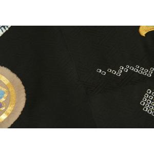七五三 3歳 男児 正絹着物袴セット 総刺繍鷹...の詳細画像5