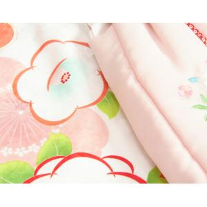 七五三 着物 3歳 女の子 被布セット 京都花...の詳細画像2