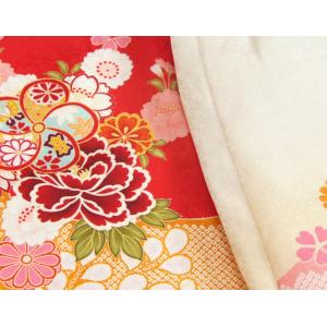 七五三 着物 3歳 絹100% 正絹 女の子被...の詳細画像4
