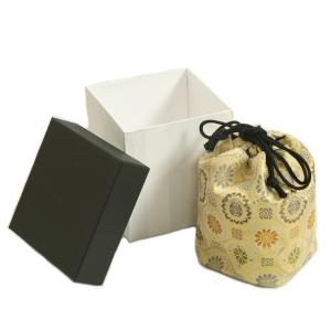 七五三 男の子 きんちゃく 金襴地紋柄 織生地 ポリエステル生地  5歳、3歳 日本製