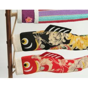 鯉のぼり 室内用 ちりめん 端午の節句 高さ3...の詳細画像1