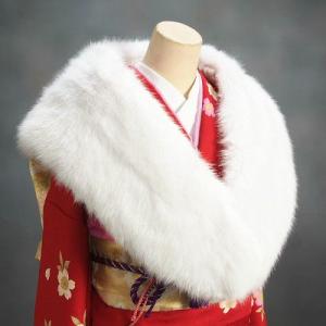 本物　高級ショール　上質ファー　御宮参り　七五三 本物 高級ショール 上質ファー 御宮参り 七五三 本物 高級ショール