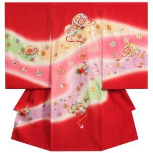 京美 お宮参り着物用 化粧箱 男女兼用 専用たとう紙付き 日本製 : お