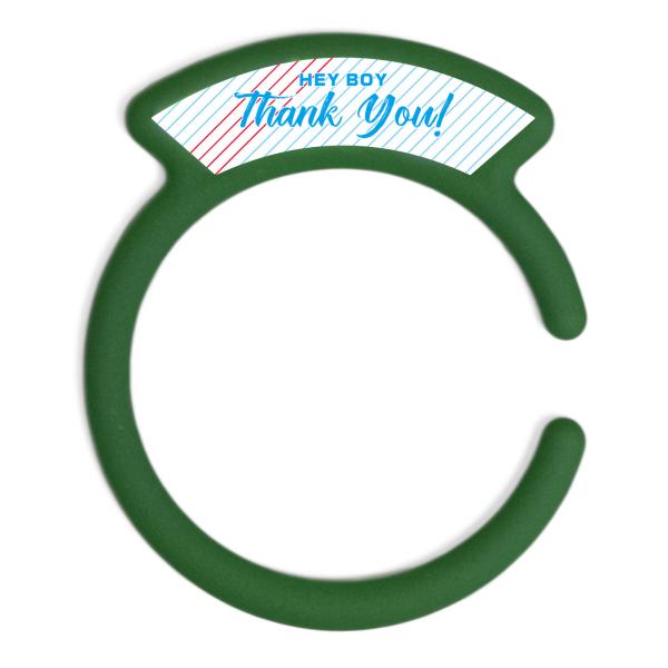 汎用品 ガソリンキャップリング フューエルキャップカバー 給油口リング グリーン HEY BOYロゴ...