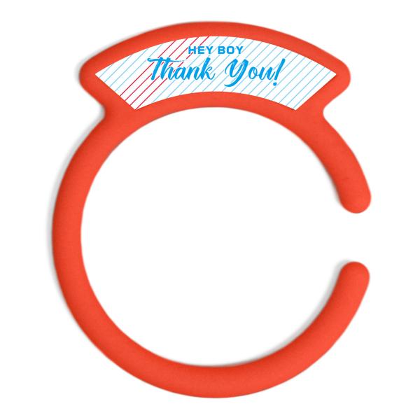 汎用品 ガソリンキャップリング フューエルキャップカバー 給油口リング レッド HEY BOYロゴ ...