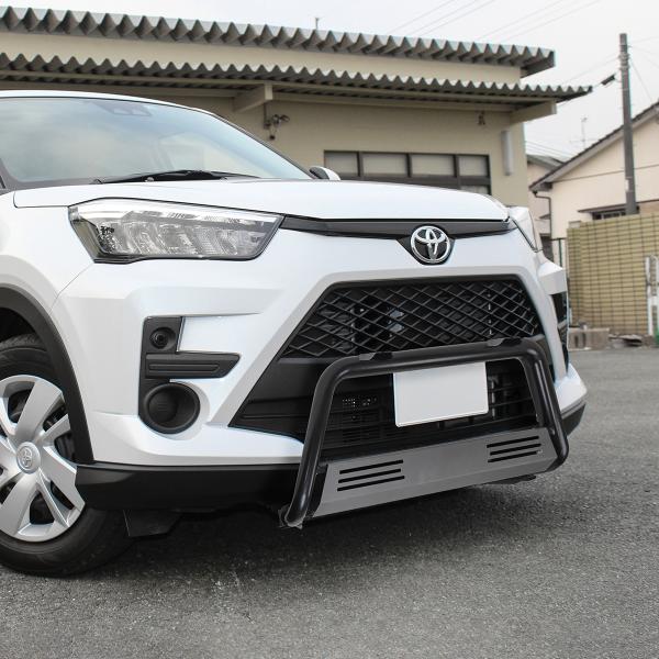 ライズ ロッキー A200 A210 フロントバンパーガード グリルガード ブルバー スチール製