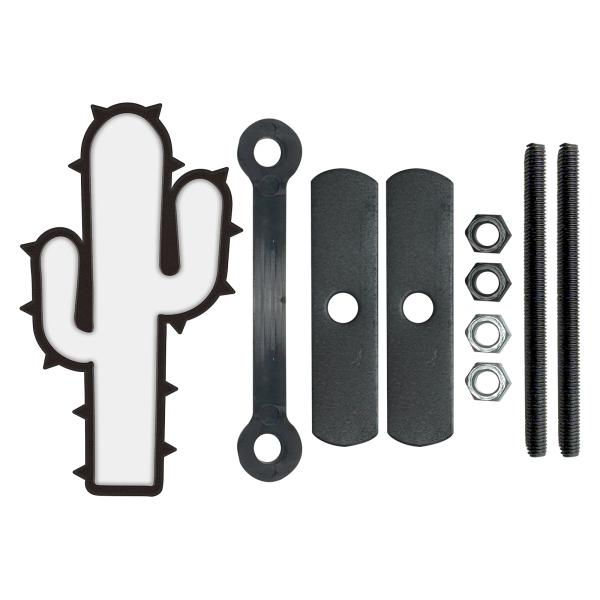 汎用 グリルバッジ サボテン ノーマル05 グリルバッチ フロントグリル エンブレム カクタス バッ...