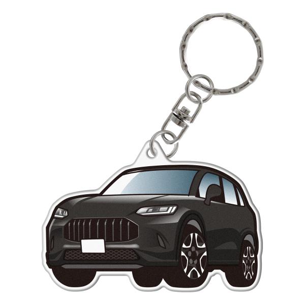 ZR-V ZRV アクリル キーホルダー デフォルメ デザインB キーリング 愛車 チャーム アクセ...