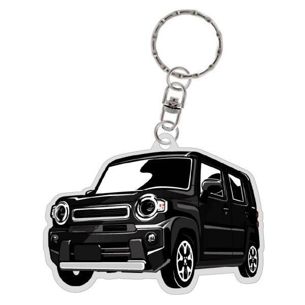 ハスラー MR92S MR52S アクリル キーホルダー デフォルメ デザインG キーリング 愛車 ...