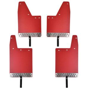 スズキ純正 ジムニー マッドフラップ セット レッド 赤 JB64W