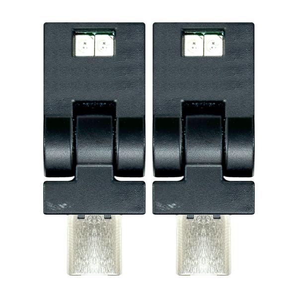 RAV4 60系 USB Type-C LED イルミネーション ライト 2個セット 8色点灯 光セ...