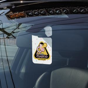 パーキングパーミット 駐車許可証 片面デザイン カー
