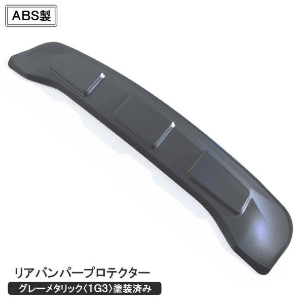ハリアー 80系 リアバンパー プロテクター ガード グレーメタリック 1G3 塗装済み スカート ...