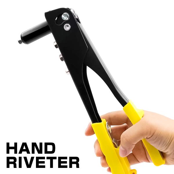 ハンドリベッター リベット ブラインドリベット 手動式 かしめ ツール ワンタッチ操作 値下
