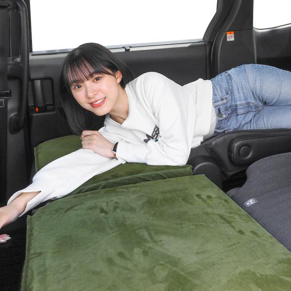 汎用 車中泊クッション 段差解消 車中泊マット フラット 防災グッズ アウトドア キャンプ ドライブ...