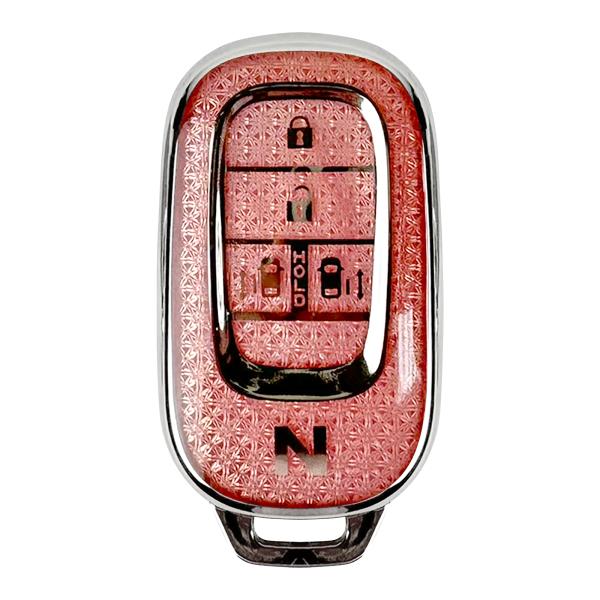 新型 N-BOX NBOX カスタム ジョイ JF5 JF6 スマートキーケース キーカバー Nロゴ...