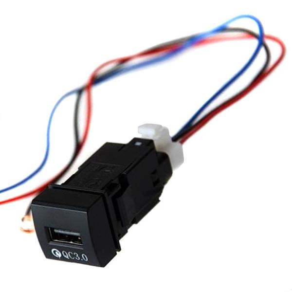 RAV4 50系 USBポート QC3.0 急速充電器 高速充電器 増設 埋め込み 車載 爆買