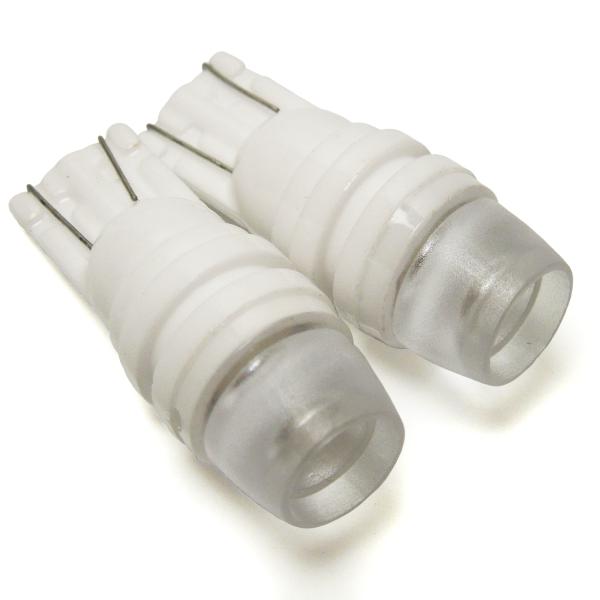 T10 T16 LED ポジションランプ ポジション球 ポジション灯 バルブ 1W 2個セット ホワ...