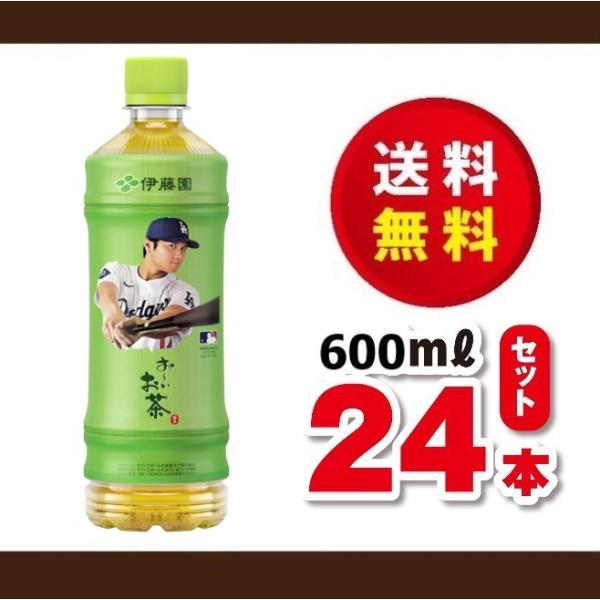 送料無料！伊藤園　おーいお茶６００ｍｌ×１ケース（２４本）賞味期限２０２４年１０月