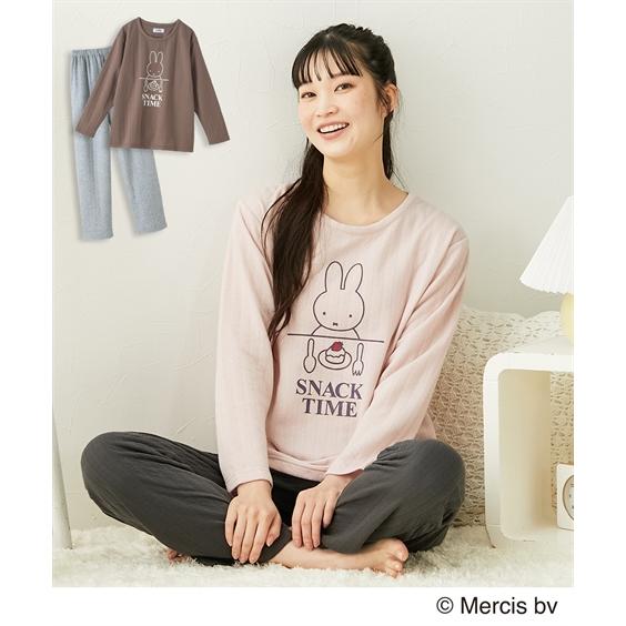 パジャマ ルームウェア M L LL 3L 4L 5L 大きいサイズ ニッセン ミッフィー ふわぬく...