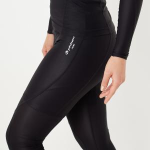 ソフト Womens ロングタイツ Blackの詳細画像1