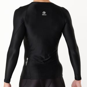 ソフト Mens ロングスリーブシャツ Blackの詳細画像1