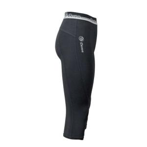 ライト Womens ハーフタイツ Blackの詳細画像3