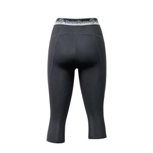 ライト Womens ハーフタイツ Blackの詳細画像5