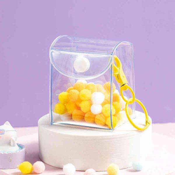 【送料無料】3点セット ぬいぐるみ 透明ポーチ ミニ キーホルダー付き ぬいポーチ 小さめ ちびぬい...
