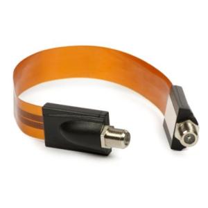 TVアンテナ サッシ 薄い 挟める 断線しない 曲げれる 折れる ケーブル 配線 テレビ アンテナ ...