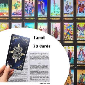 タロットカード 1箱 78枚セット ホログラフ...の詳細画像5