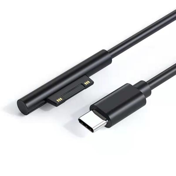 Surface 充電ケーブル PD高速充電 USB-C to Surface 1.5m 0.2m ケ...