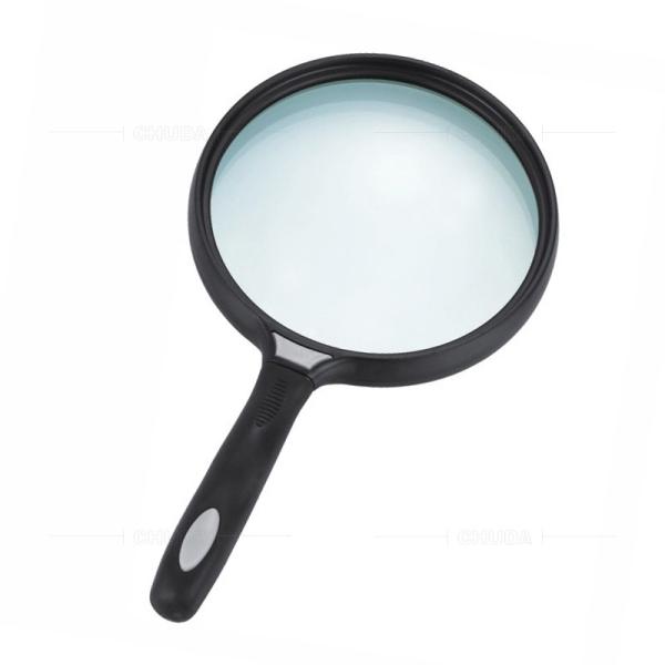 【特大ビッグルーペ】滑り止めグリップ付き拡大鏡 快適読書 勉強 研究 観察