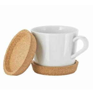 IKEA イケア 365+ コースター 2個セット コルク 9cm 10cm