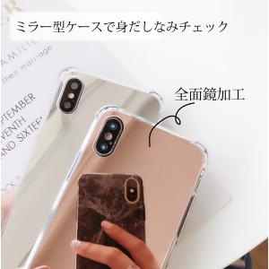 iPhoneケース ミラー 鏡面 韓国 大人か...の詳細画像1