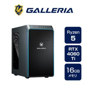 ゲーミングPC デスクトップPC 新品 パソコン GALLERIA ガレリア RM5R-R46T  Ryzen 5 4500/RTX4060Ti/500GB SSD/16GBメモリ/Windows 11 Home 13232-4660