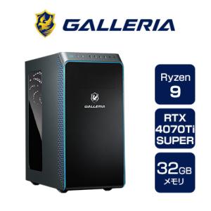 ゲーミングPC デスクトップPC 新品 パソコン GALLERIA ガレリア ZA9R-R47TS  Ryzen 9 7900X/RTX4070TiSUPER/1TB SSD/32GBメモリ/Windows 11 Home 13880-4584｜dospara-y