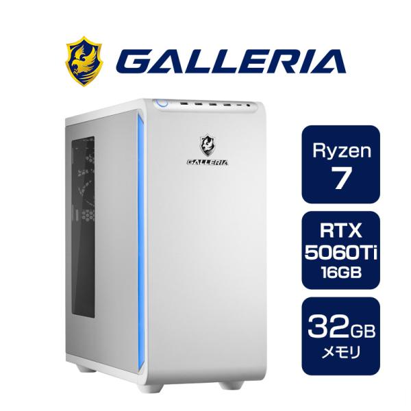 デスクトップPC  ガレリア GALLERIA XDR7A-R56T16G-WL Ryzen 7 9...